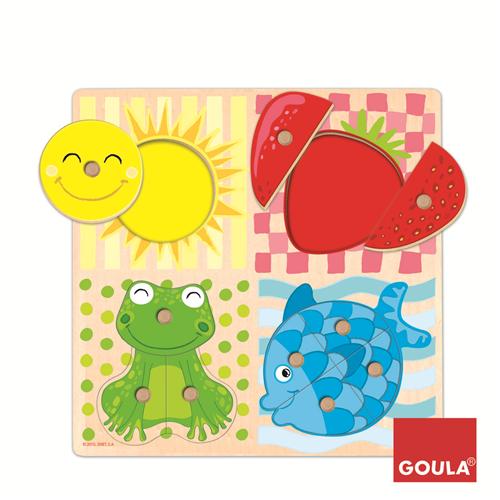 Goula Puzzle 4 couleurs